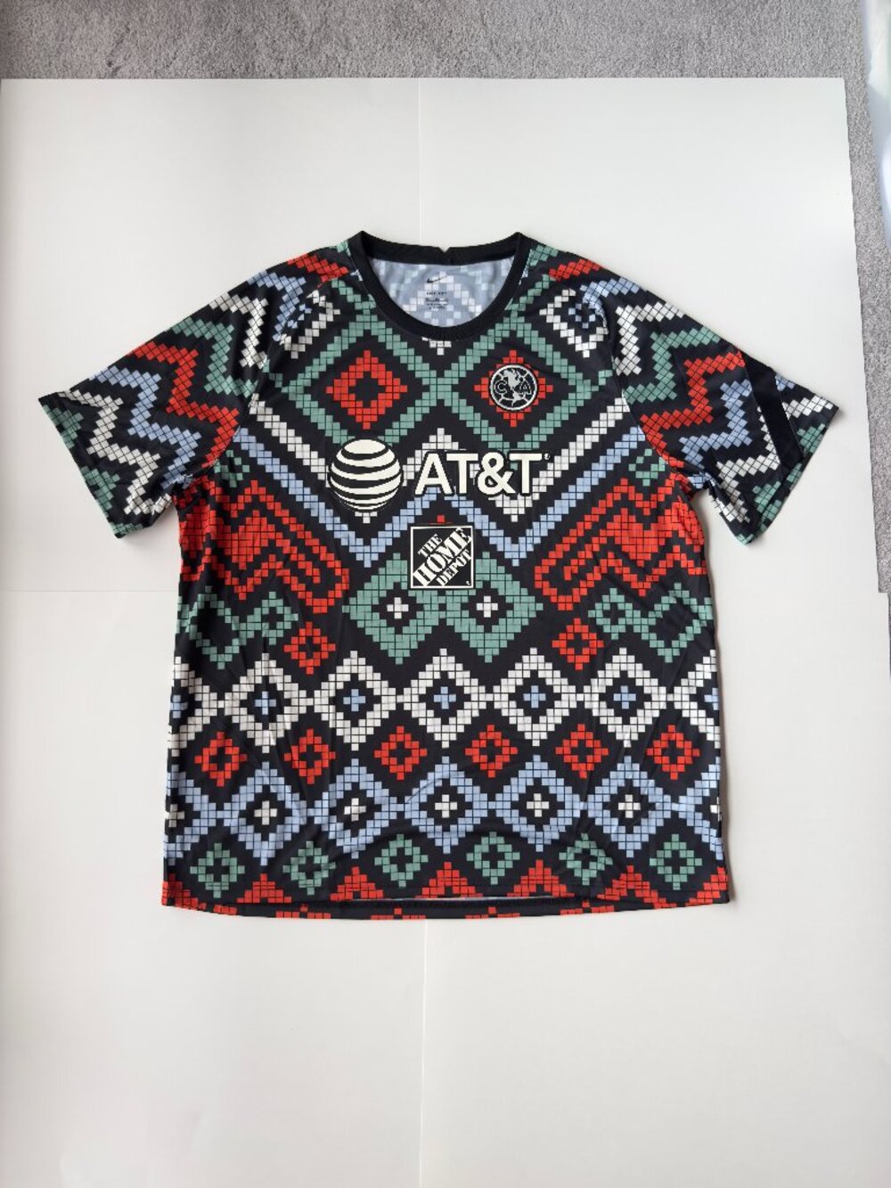 NIKE Club América Soccer Jersey Men's Size 3X-Large Multi